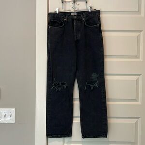 Agolde 90’s black denim